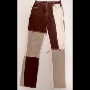 SHEIN Patchwork Pant